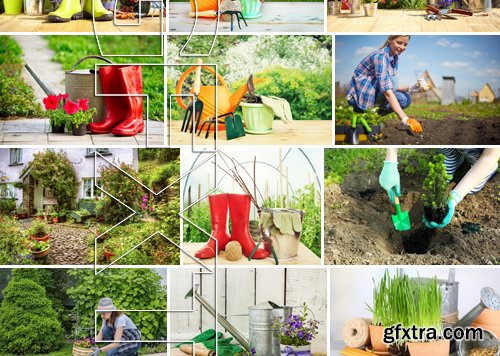 Stock Photos - Gardening, 25xJPG