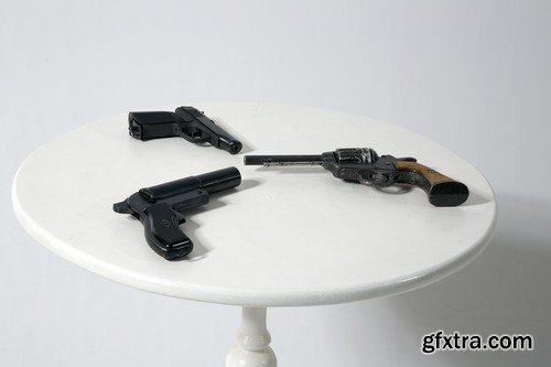 Stock Photos - Gun, weapon, 25xJPG