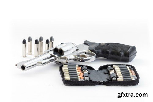 Stock Photos - Gun, weapon, 25xJPG