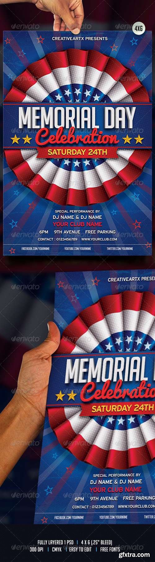 Memorial Day - GraphicRiver