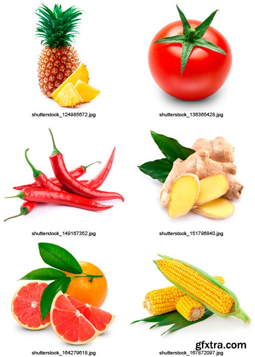 Amazing SS - Fruit and Vegetables, 25xJPGs