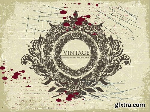 Vectorious 100 Vintage Vector Illustrations