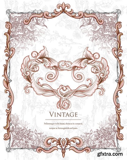 Vectorious 100 Vintage Vector Illustrations