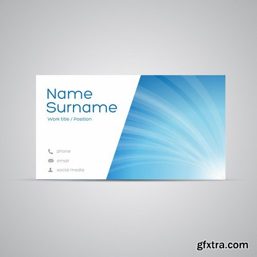 Business Card Design #15 - 25 Vector