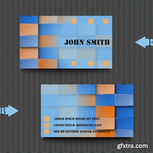 Business Card Design #15 - 25 Vector