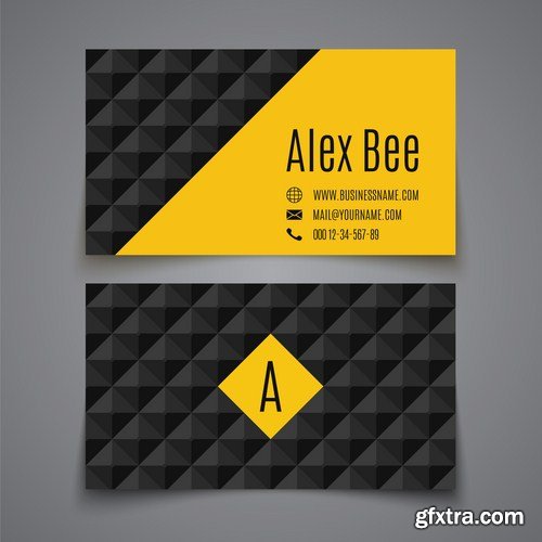 Business Card Design #15 - 25 Vector