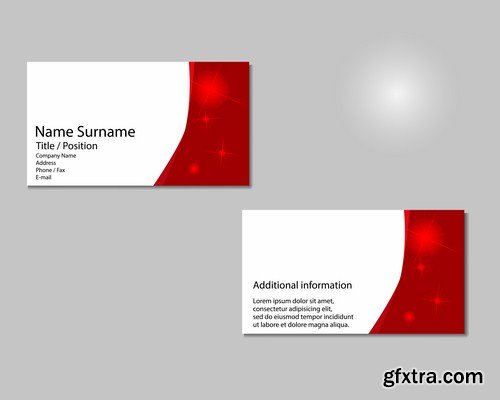 Business Card Design #15 - 25 Vector