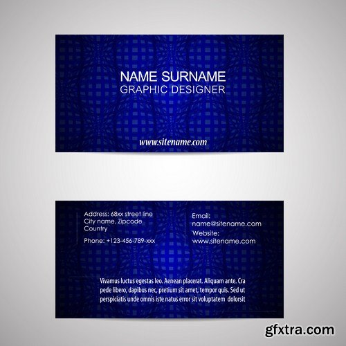 Business Card Design #15 - 25 Vector