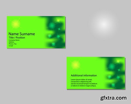 Business Card Design #15 - 25 Vector