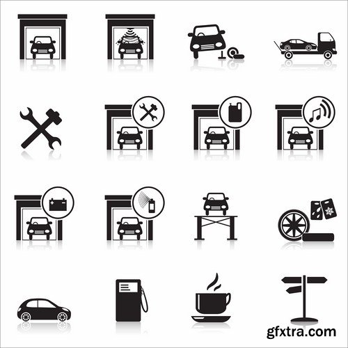 Flat Icons #31 - 25 Vectors