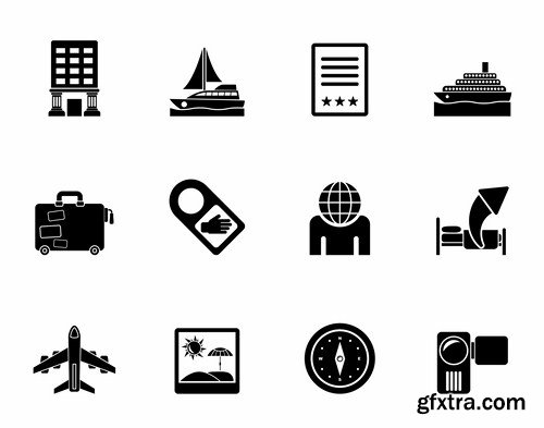 Flat Icons #31 - 25 Vectors