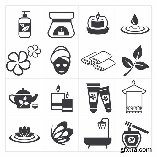 Flat Icons #31 - 25 Vectors