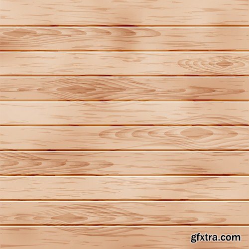 Wooden Background - 25 Vector