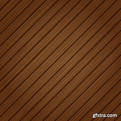 Wooden Background - 25 Vector