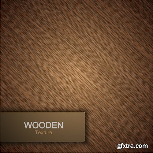 Wooden Background - 25 Vector