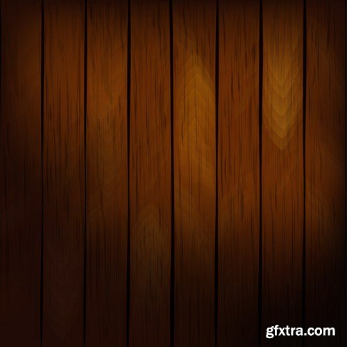 Wooden Background - 25 Vector