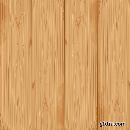 Wooden Background - 25 Vector