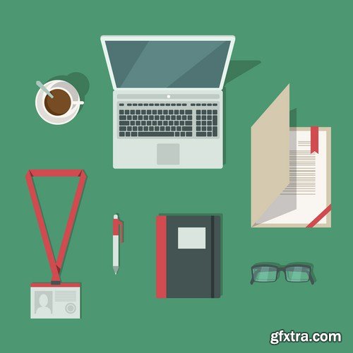 Workplace Collection - 25 Vector