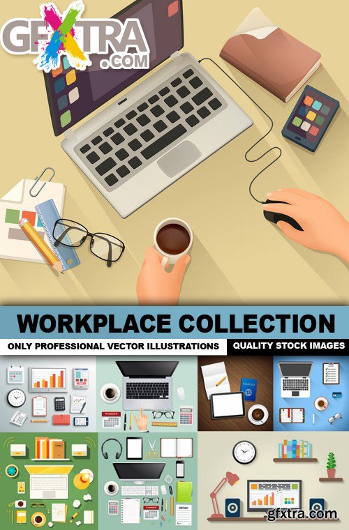 Workplace Collection - 25 Vector