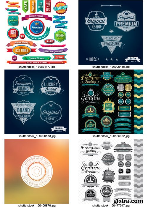 Amazing SS - Badges & Stickers 10, 25xEPS