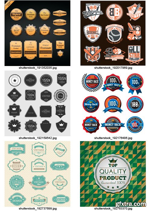 Amazing SS - Badges & Stickers 10, 25xEPS