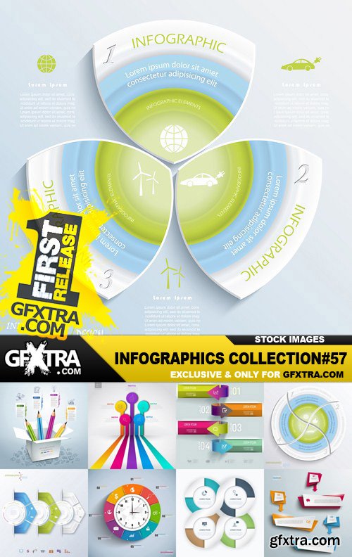 Infographics Collection#57 - 25 Vector