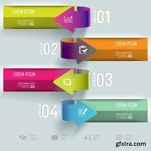 Infographics Collection#57 - 25 Vector