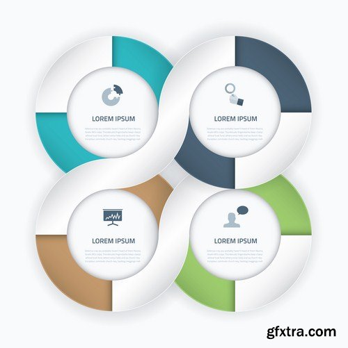 Infographics Collection#57 - 25 Vector