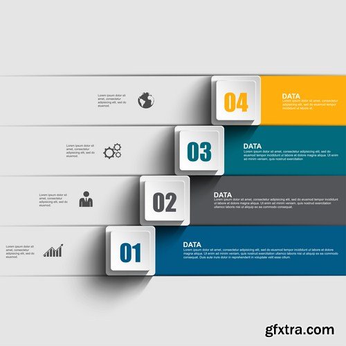 Infographics Collection#57 - 25 Vector