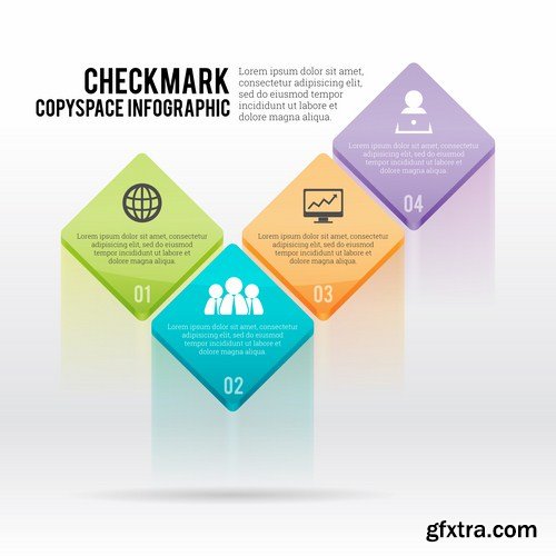 Infographics Collection#57 - 25 Vector