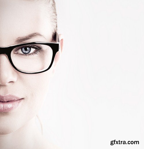 Beautiful Girl In Glasses - 25 HQ Images