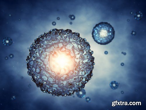 Viruses And Cells - 25 HQ Images