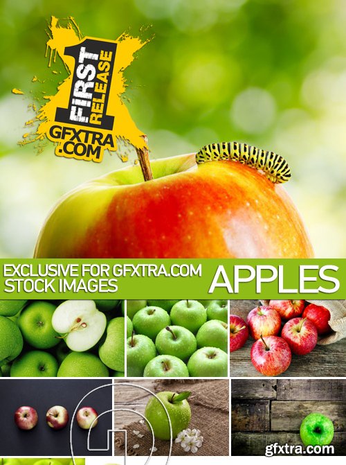 Stock Photos - Apples, 25xJPG