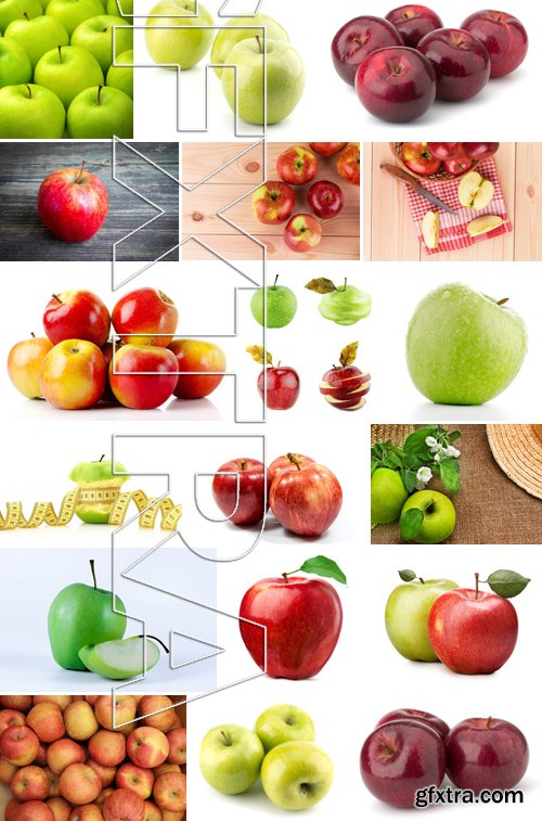 Stock Photos - Apples, 25xJPG