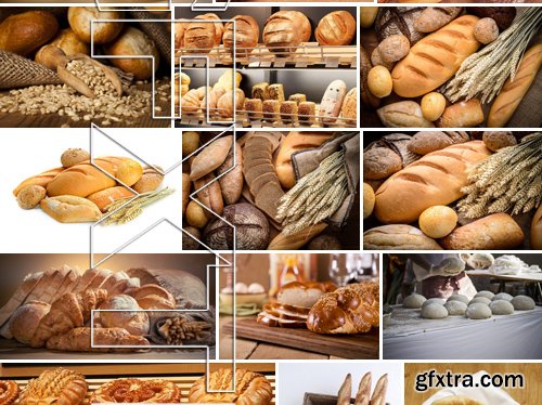 Stock Photos - Bread, 25xJPG