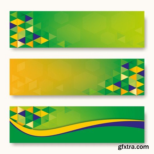 Abstract Banners Collection #3 - 25 Vectors