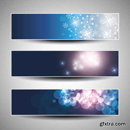 Abstract Banners Collection #3 - 25 Vectors