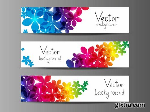 Abstract Banners Collection #3 - 25 Vectors