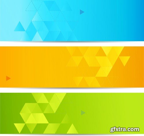 Abstract Banners Collection #3 - 25 Vectors