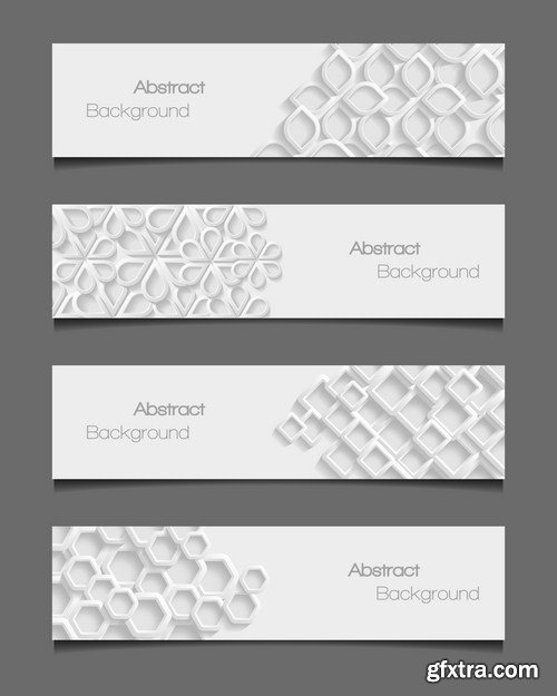 Abstract Banners Collection #3 - 25 Vectors