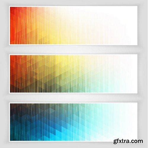 Abstract Banners Collection #3 - 25 Vectors