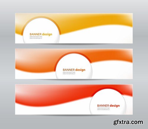 Abstract Banners Collection #3 - 25 Vectors