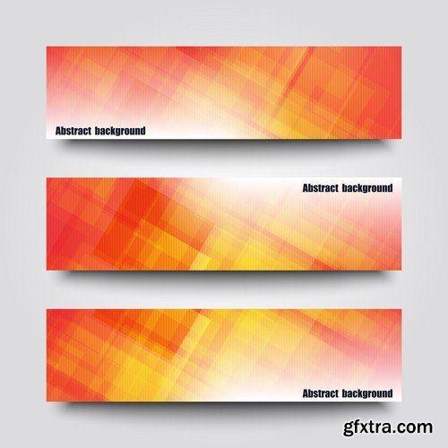 Abstract Banners Collection #3 - 25 Vectors