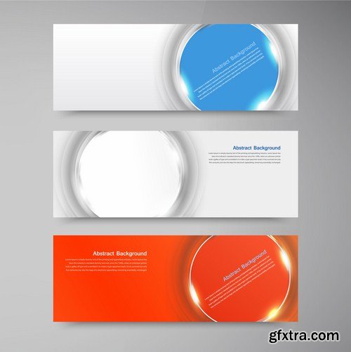 Abstract Banners Collection #3 - 25 Vectors