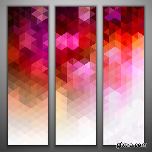 Abstract Banners Collection #3 - 25 Vectors