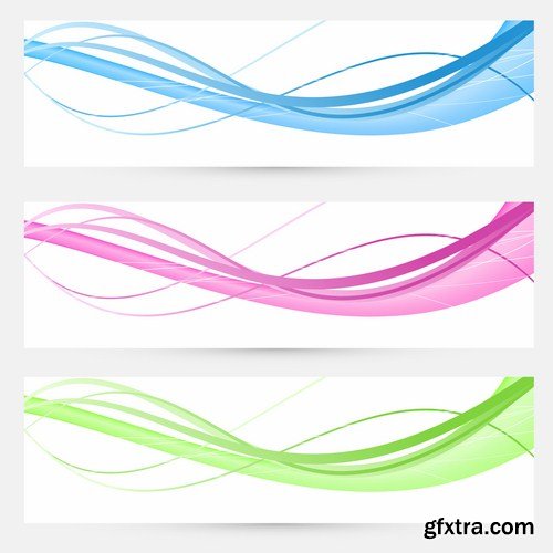 Abstract Banners Collection #3 - 25 Vectors