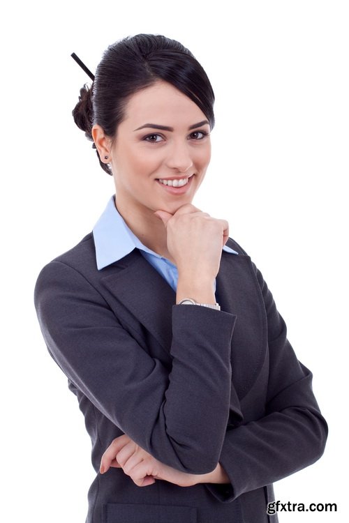 Amazing SS - Thinking business woman, 25xJPG