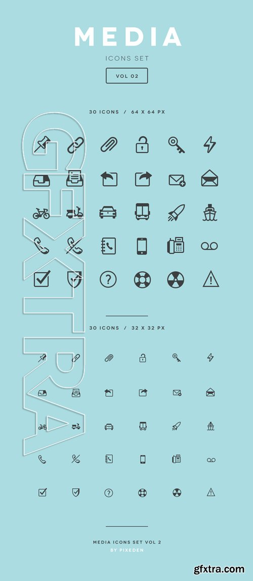 Media Icon Set Vol2