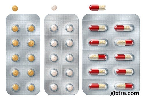 Stock Photos - Pills, Tablet, medicine, 25xJPG