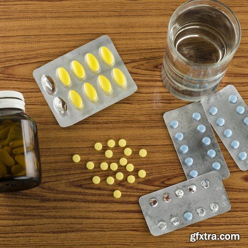 Stock Photos - Pills, Tablet, medicine, 25xJPG